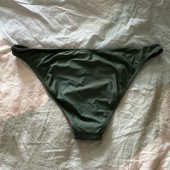 J. Crew Olive and Peach Bikini Bottom - Picture 3 of 3